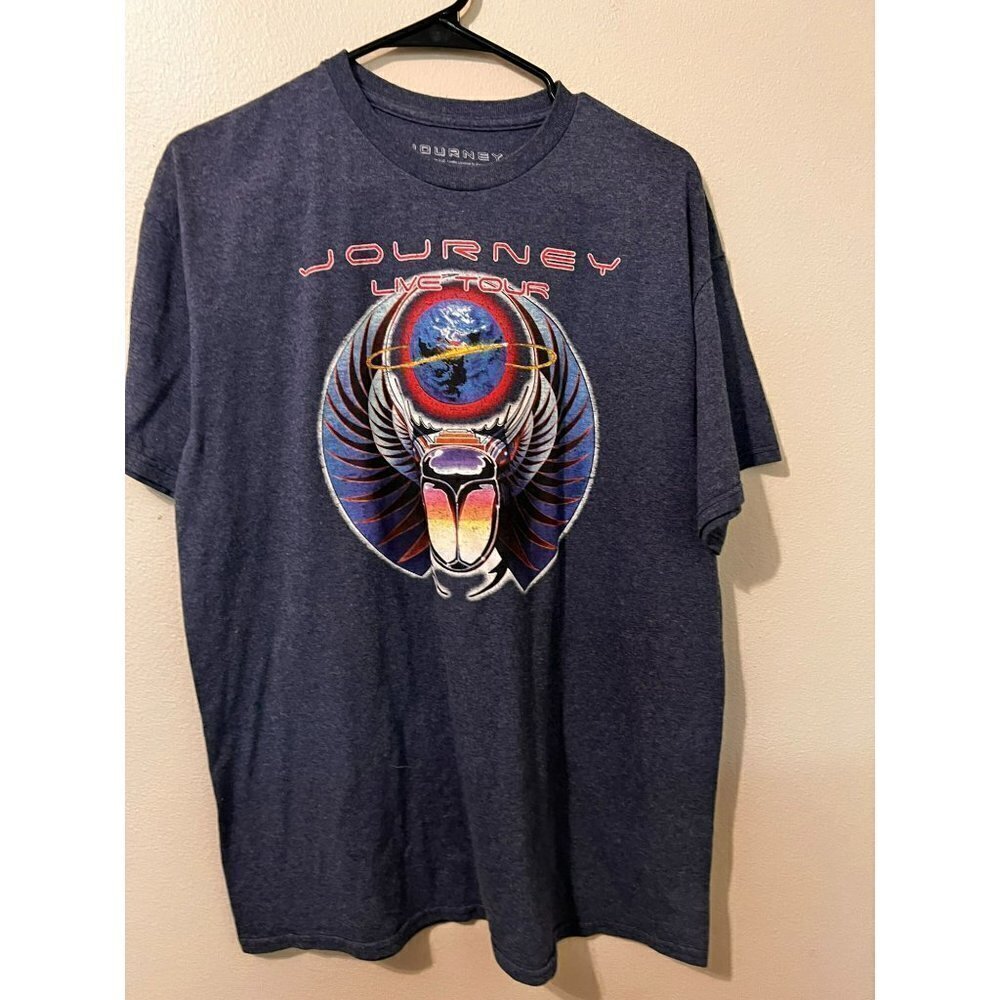 Men's Journey Live Tour T Shirt Size L